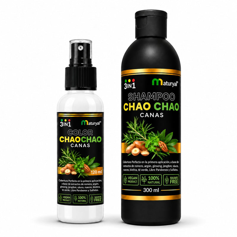 Combo Chao Canas Shampoo 300 mL + Color 120 mL